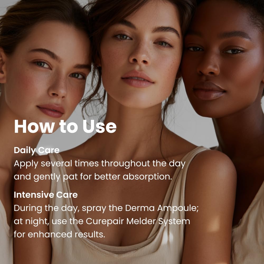 Kopher Curepair Derma Ampoule Brume - idéal matin et soir pour soin ciblé.