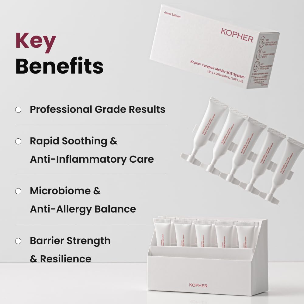 KOPHER Curepair Melder SOS – absorption rapide sans film gras.