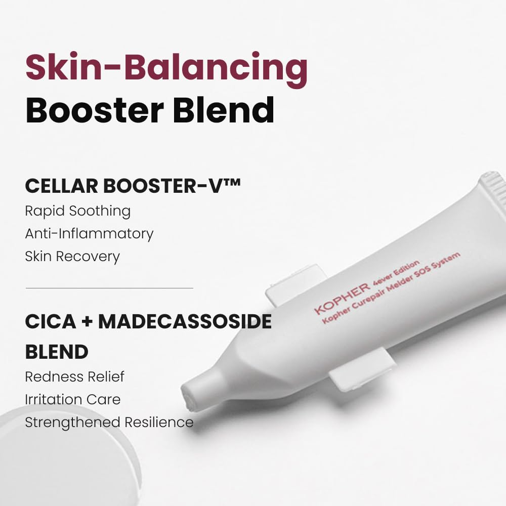 KOPHER Curepair Melder SOS – apaisement des rougeurs et irritations quotidiennes.