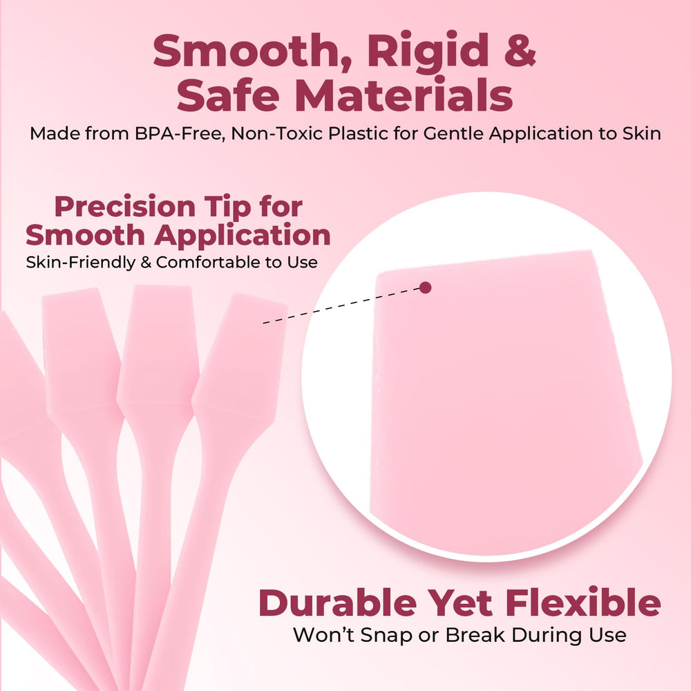 Spatule Kopperko jetable pour application maquillage précise.