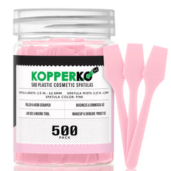 Kopperko spatule visage jetable 2,5 pouces facilitant le prélèvement des crèmes.