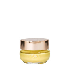 KORA Organics hydratant éclat curcuma, flacon pratique pour usage quotidien.