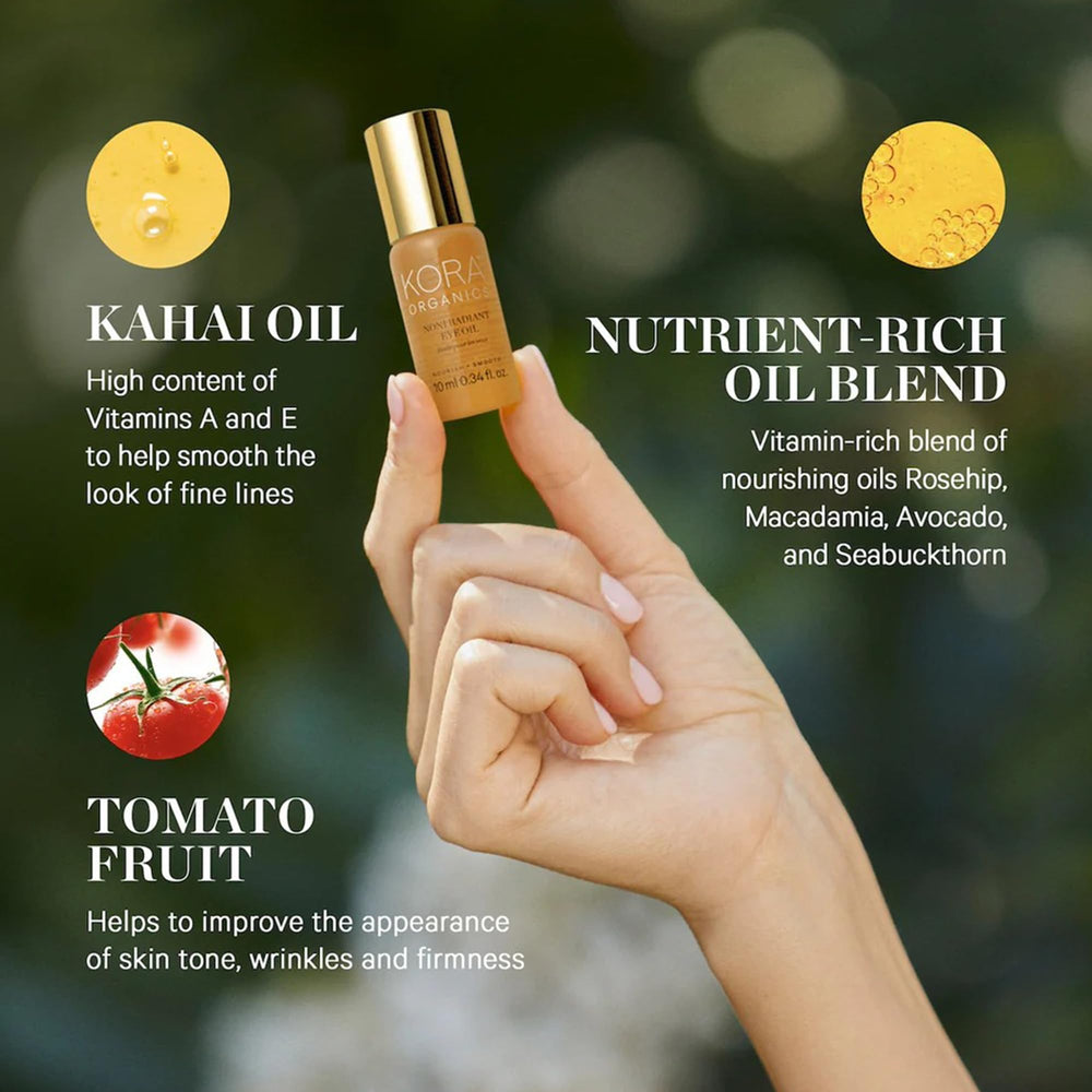 Huiles Kahai et Café dans la formule Noni pour nourrir le regard