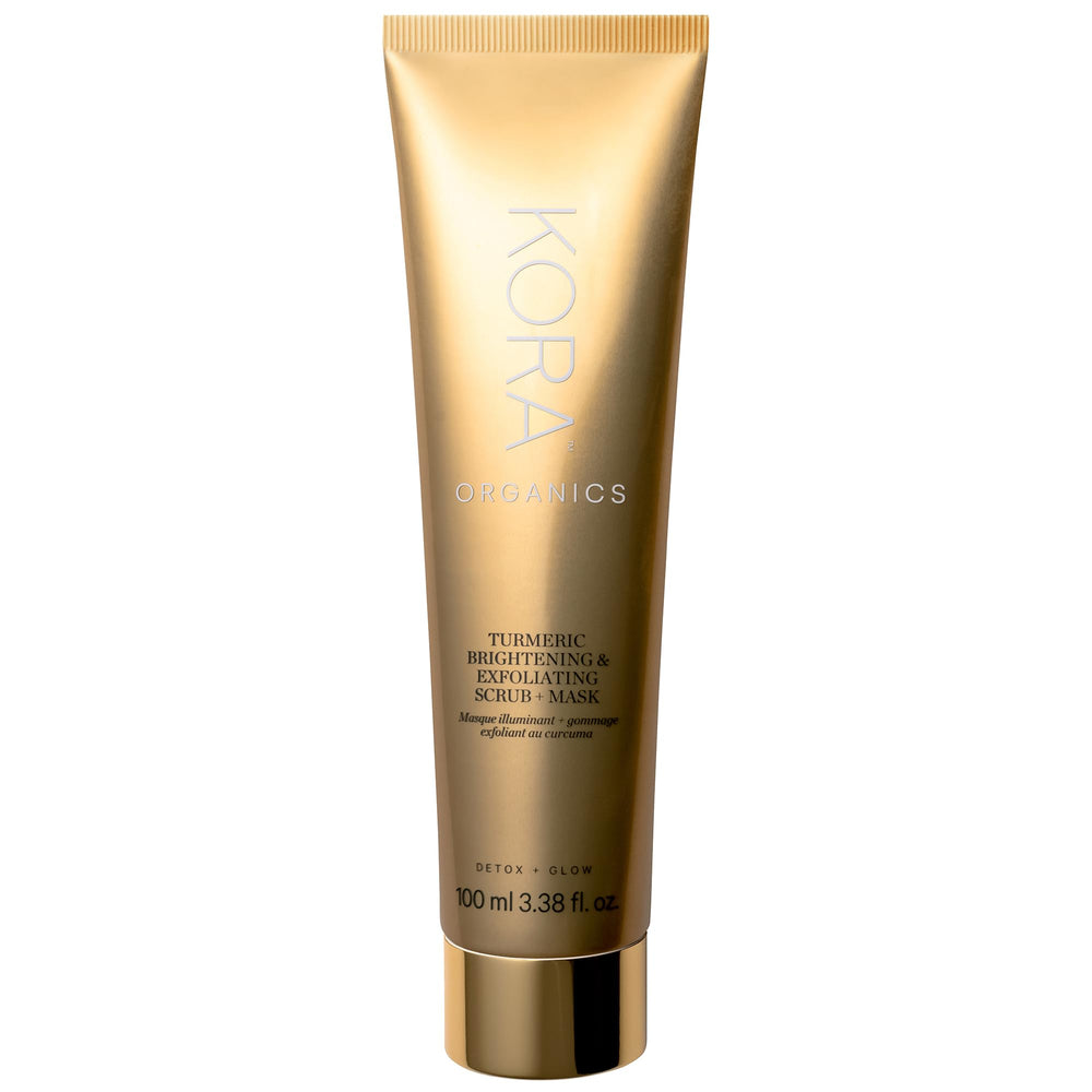KORA Organics Masque curcuma brillance: eclaire le teint et purifie les pores