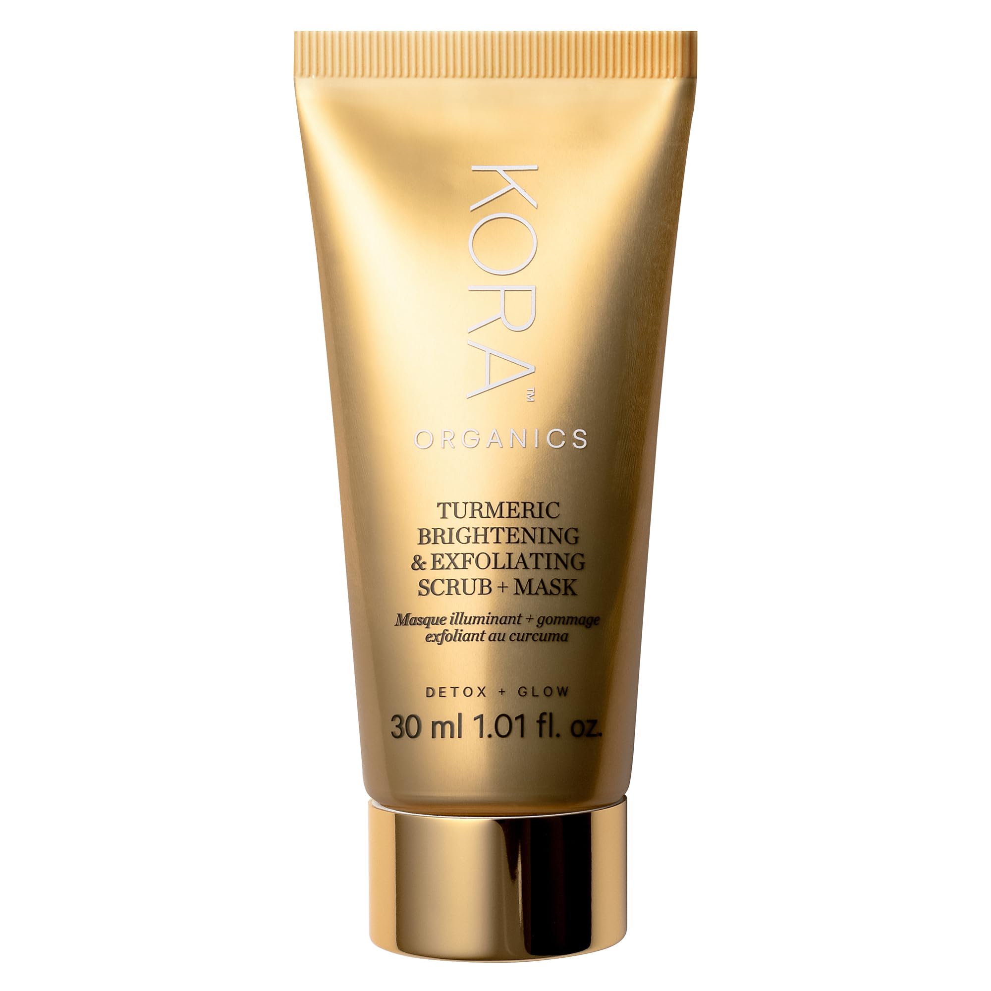KORA Organics Turmeric, texture lumineuse pour éclairer le teint naturellement.