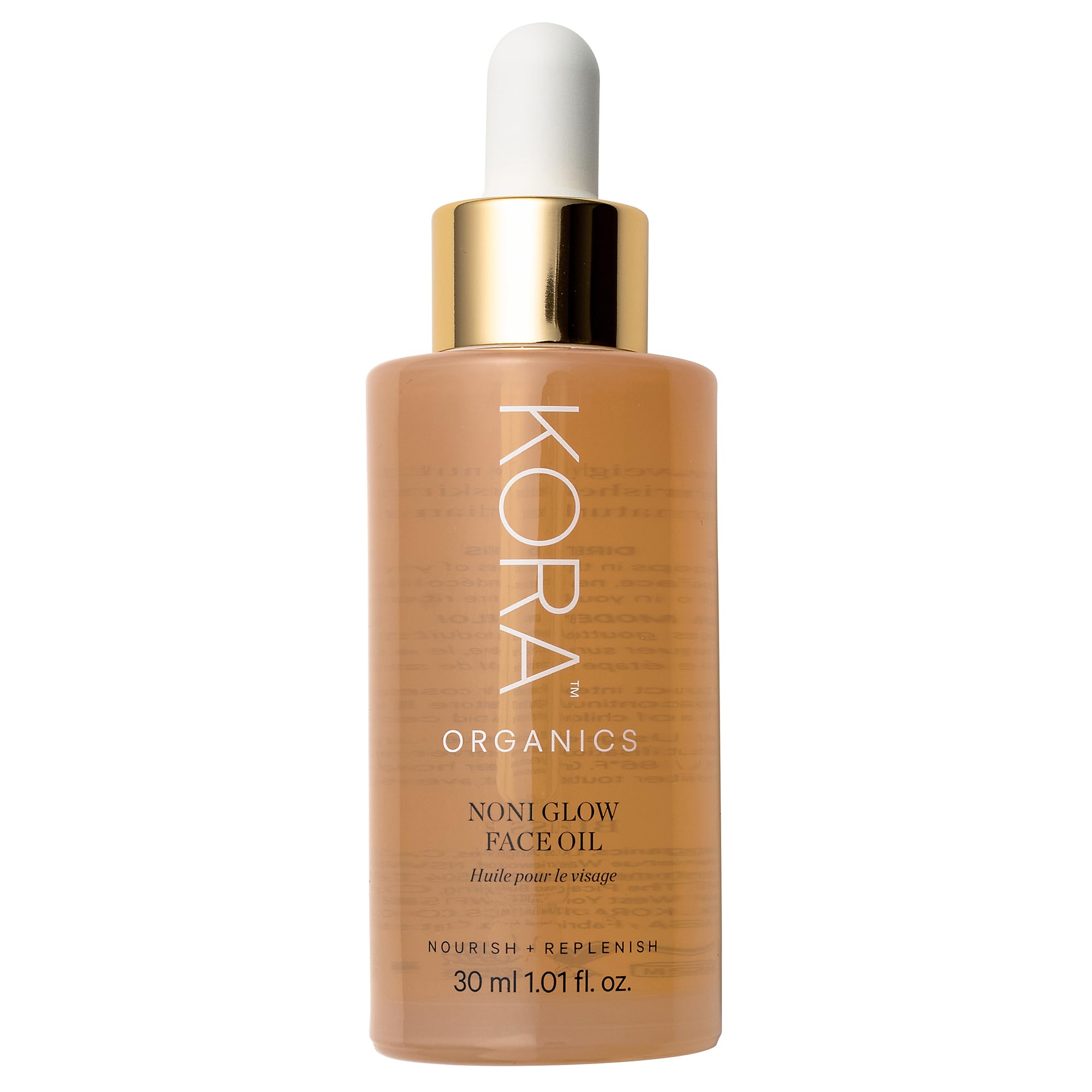 KORA Organics Noni Glow huile visage dans flacon pour hydratation durable