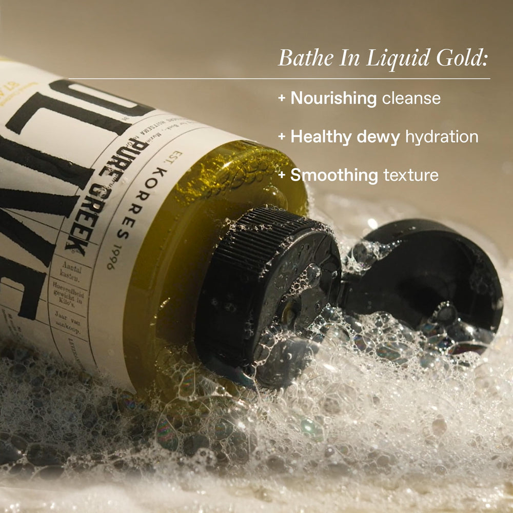 KORRES gel douche: mousse crémeuse sur peau douce, expérience réconfortante.