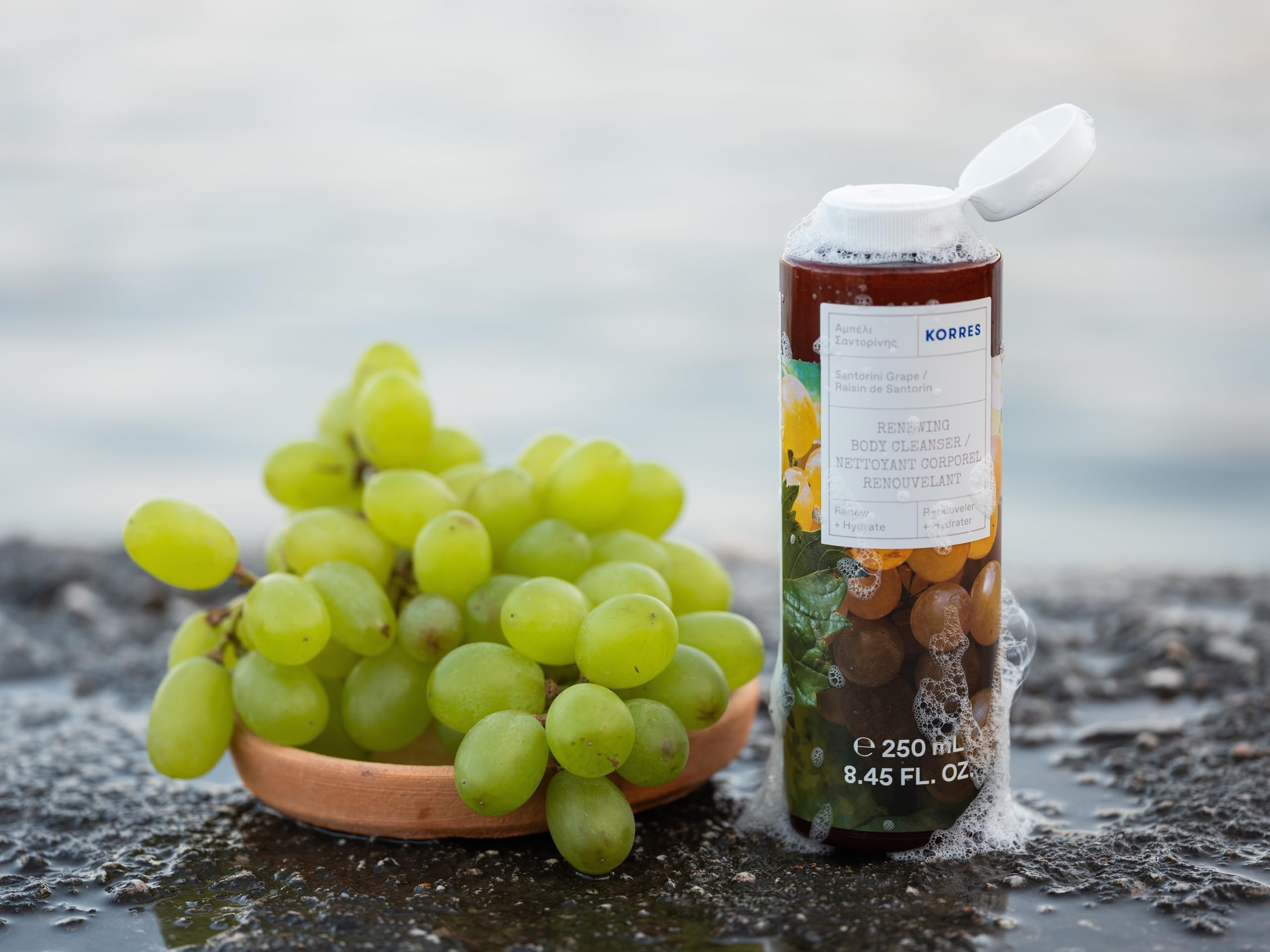 Racine de guimauve nourrissante pour la peau après la douche.