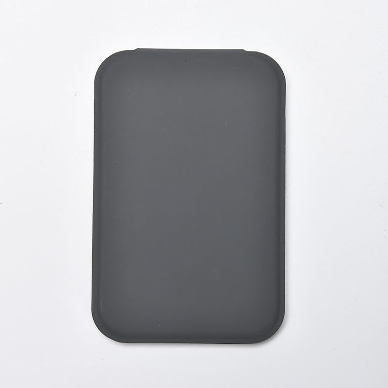 korutomi miroir de poche reflet hd gris, idéal pour retouches rapides.