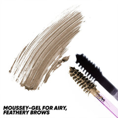 Kosas Air Brow Gel application sourcils, effet feutré et contrôle du pigment