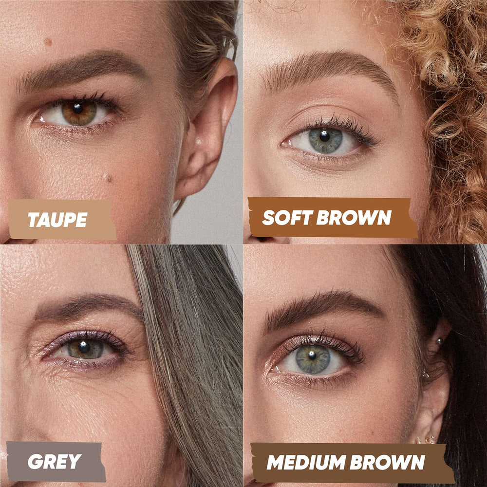 Kosas Air Brow Gel Teinté – sans parfum et respectueux de la peau.