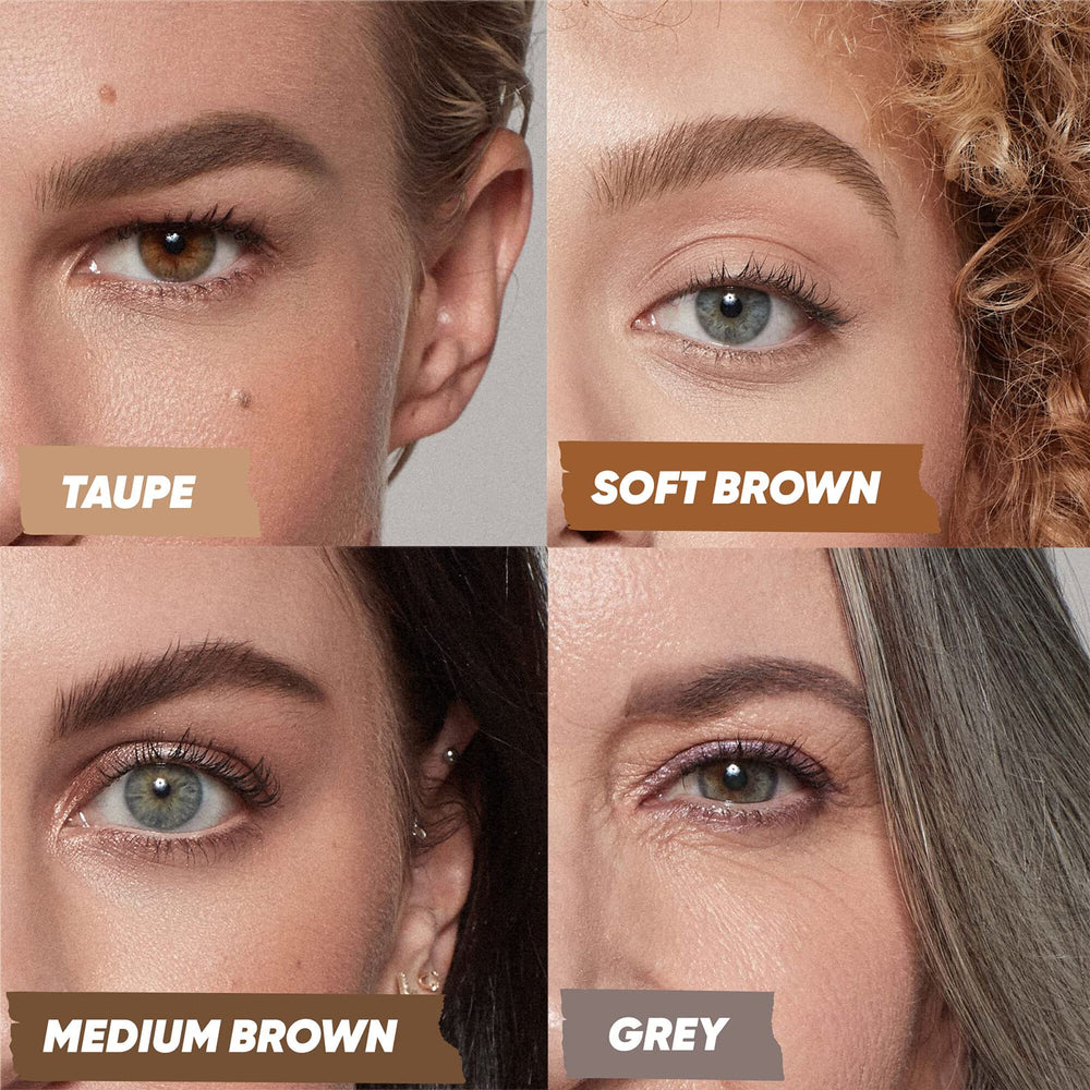 Kosas Air Brow, volume renforcé grâce à des ingrédients propres et vegan.