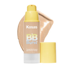 Kosas BB Burst Gel Crème présente sa bouteille, hydratation légère et fini frais.