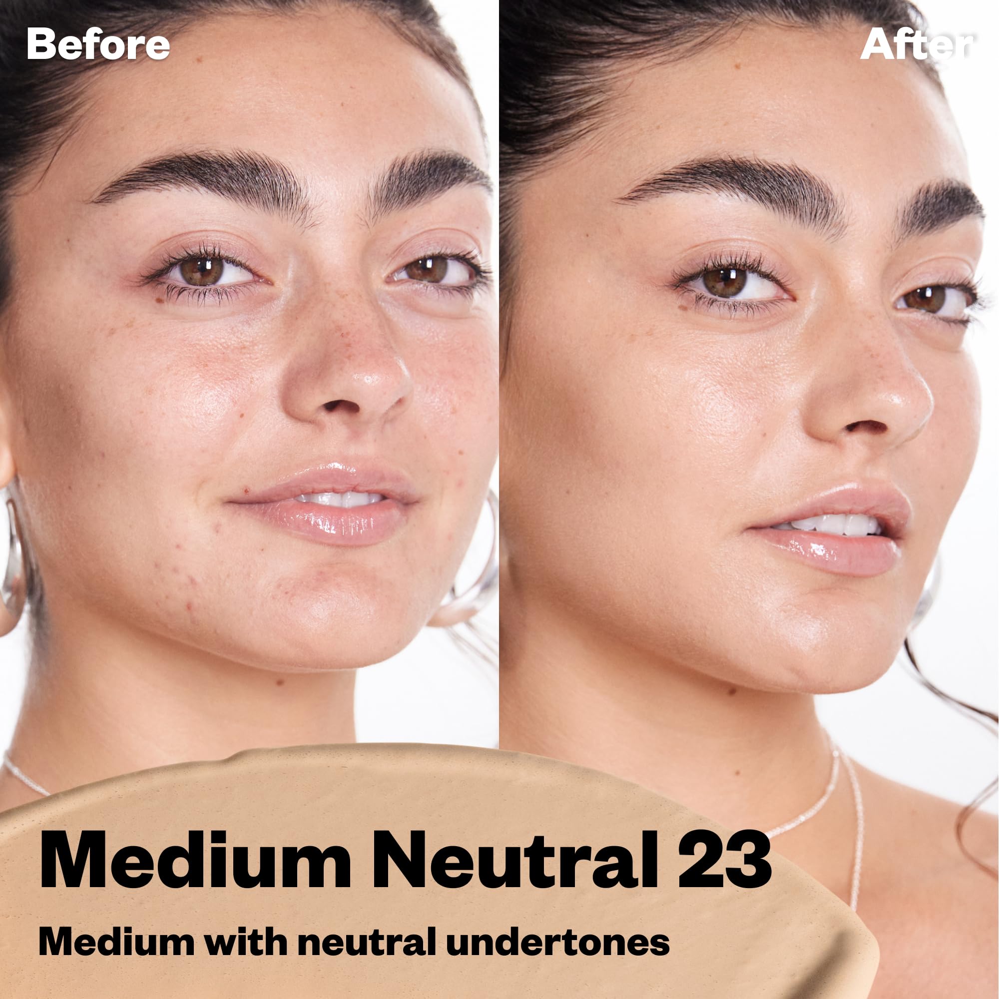 Finition naturelle et peau lumineuse avec Kosas BB Burst.