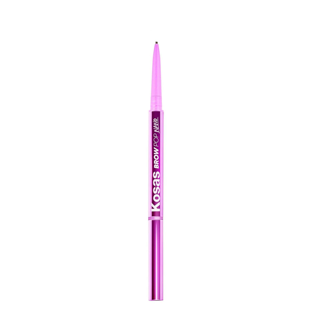 Kosas Brow Pop Nano avec pointe ultra-fin 1mm pour détails poil parfaits.