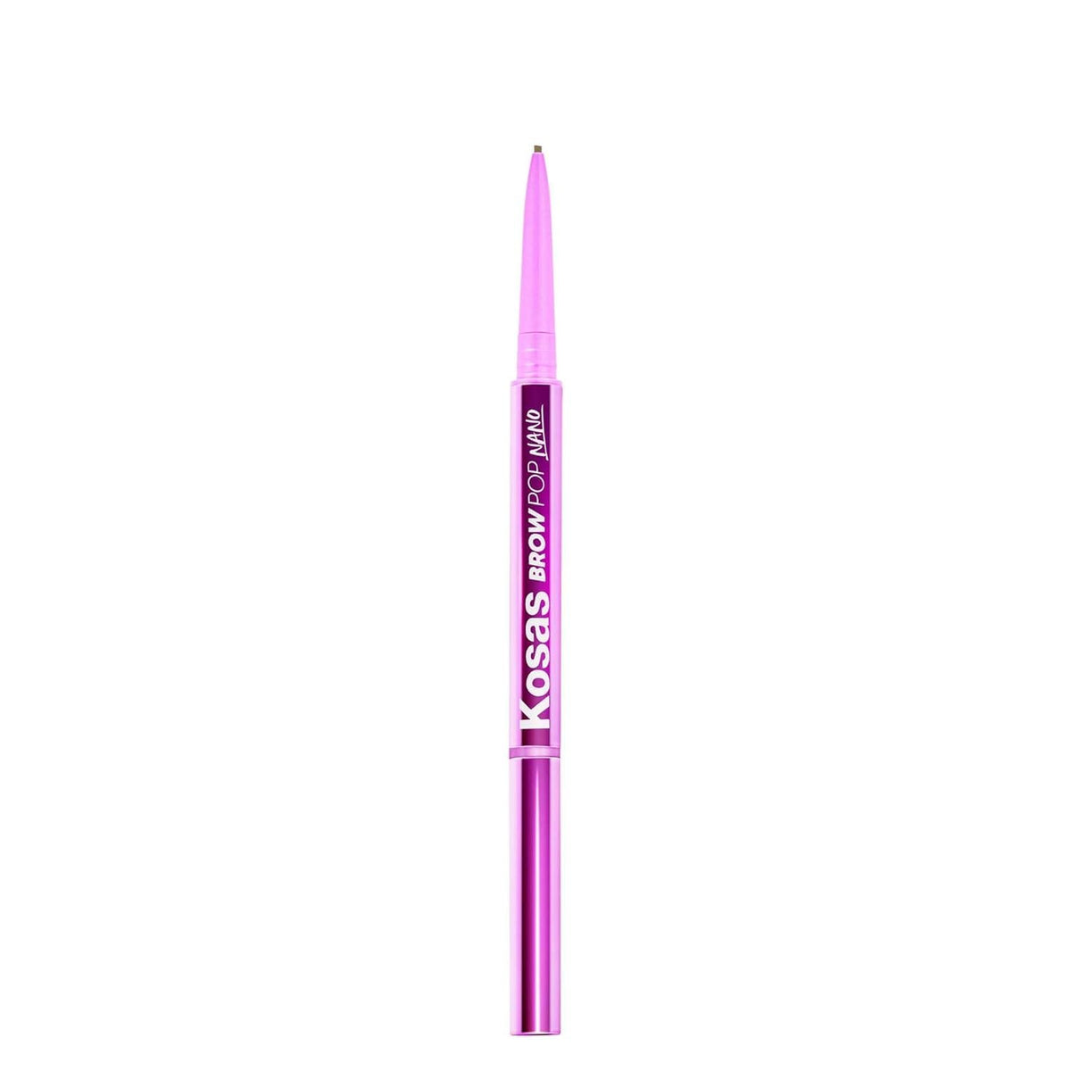 Kosas Brow Pop Nano – trace-cheveu-1mm pour sourcils naturels et precis.
