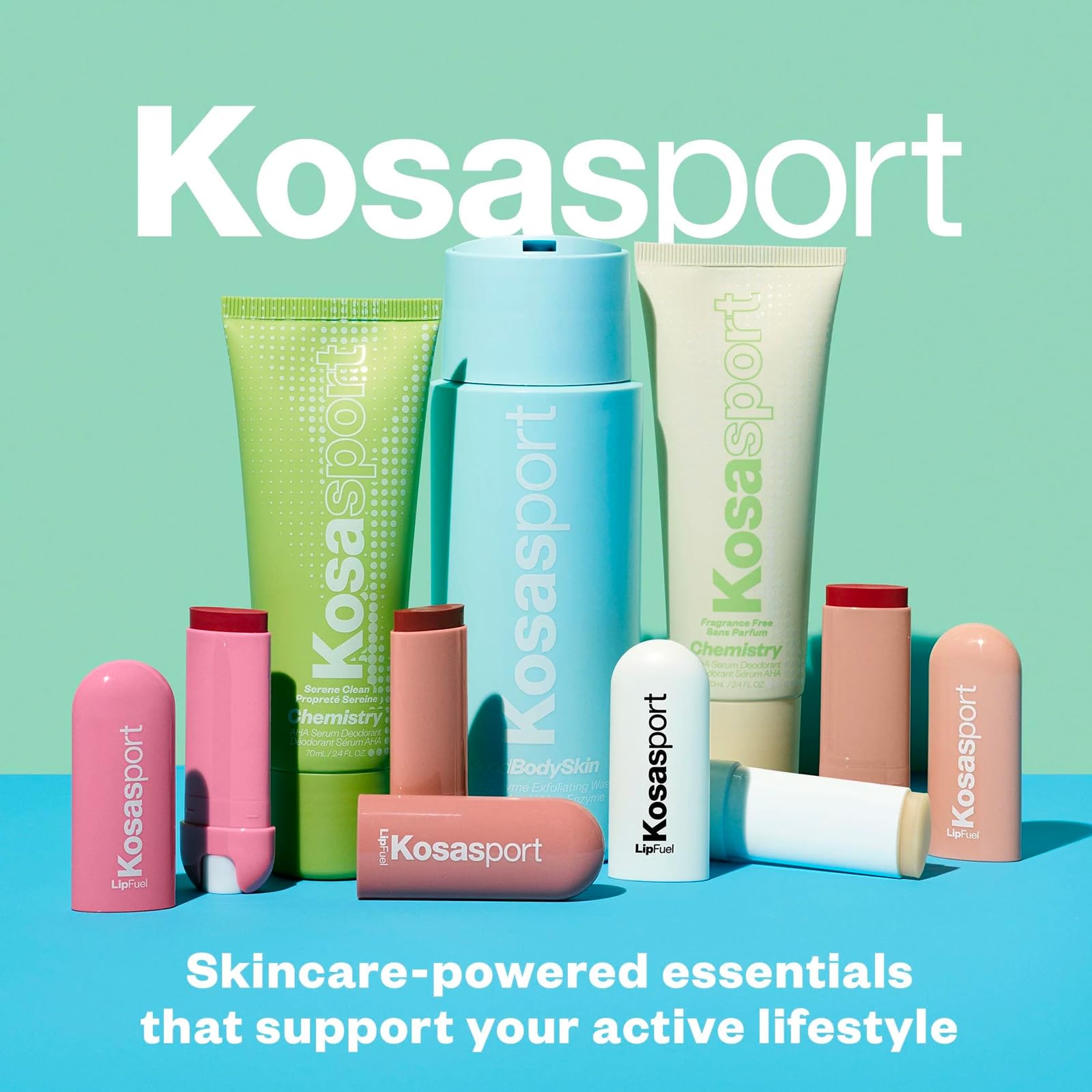 Kosas Chemistry Deodorant after-wash use-case for sensitive skin