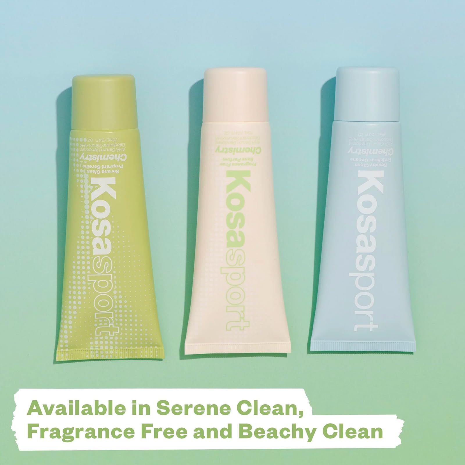Kosas Chemistry Deodorant quick-absorb underarm application in motion
