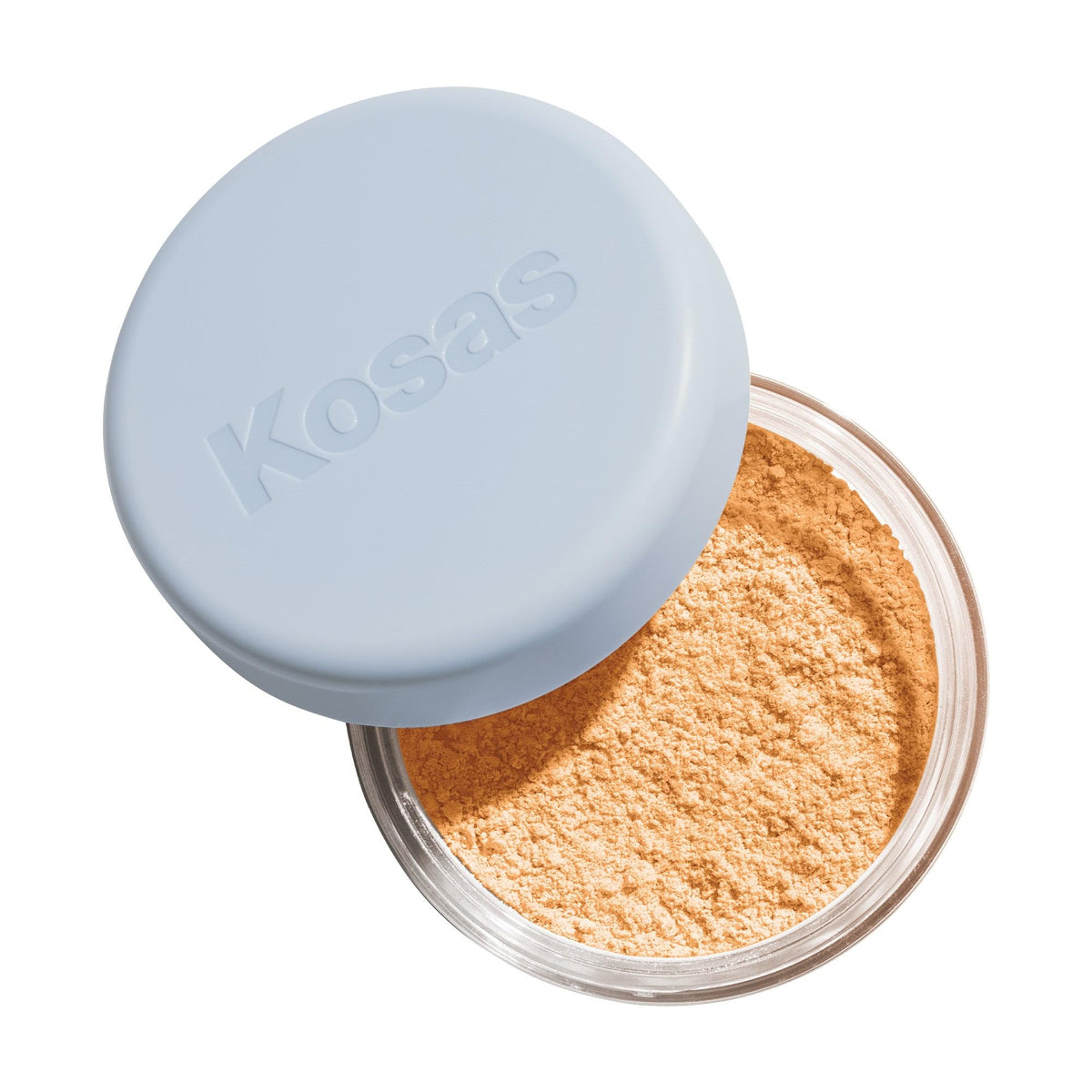 Kosas Cloud Set poudre libre translucide pour un fini flouté et naturel.