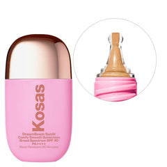 Kosas DreamBeam: base maquillage légère prête la peau sans effet gras.