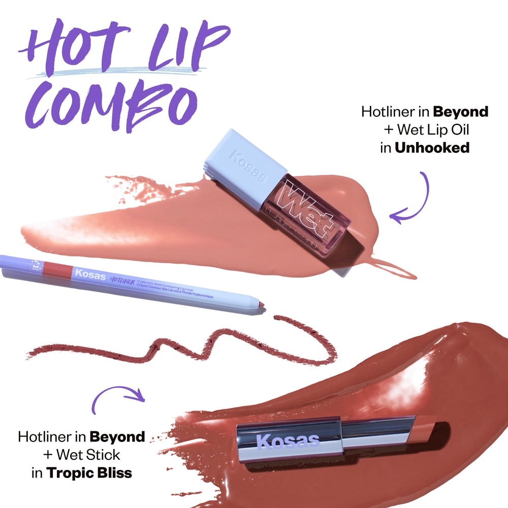Kosas Hotliner vegan hypoallergenique sans paraben.