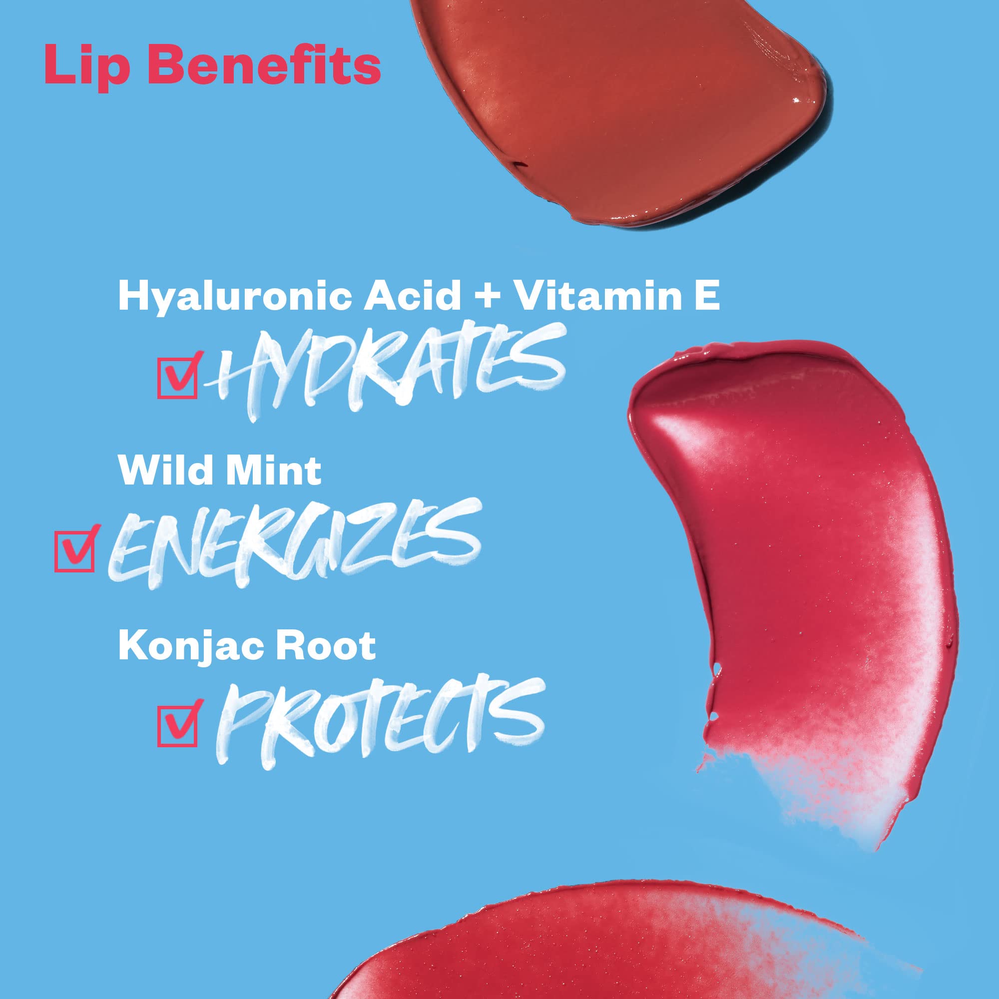 Kosas Lipfuel natural oils and vitamin E nourish lips