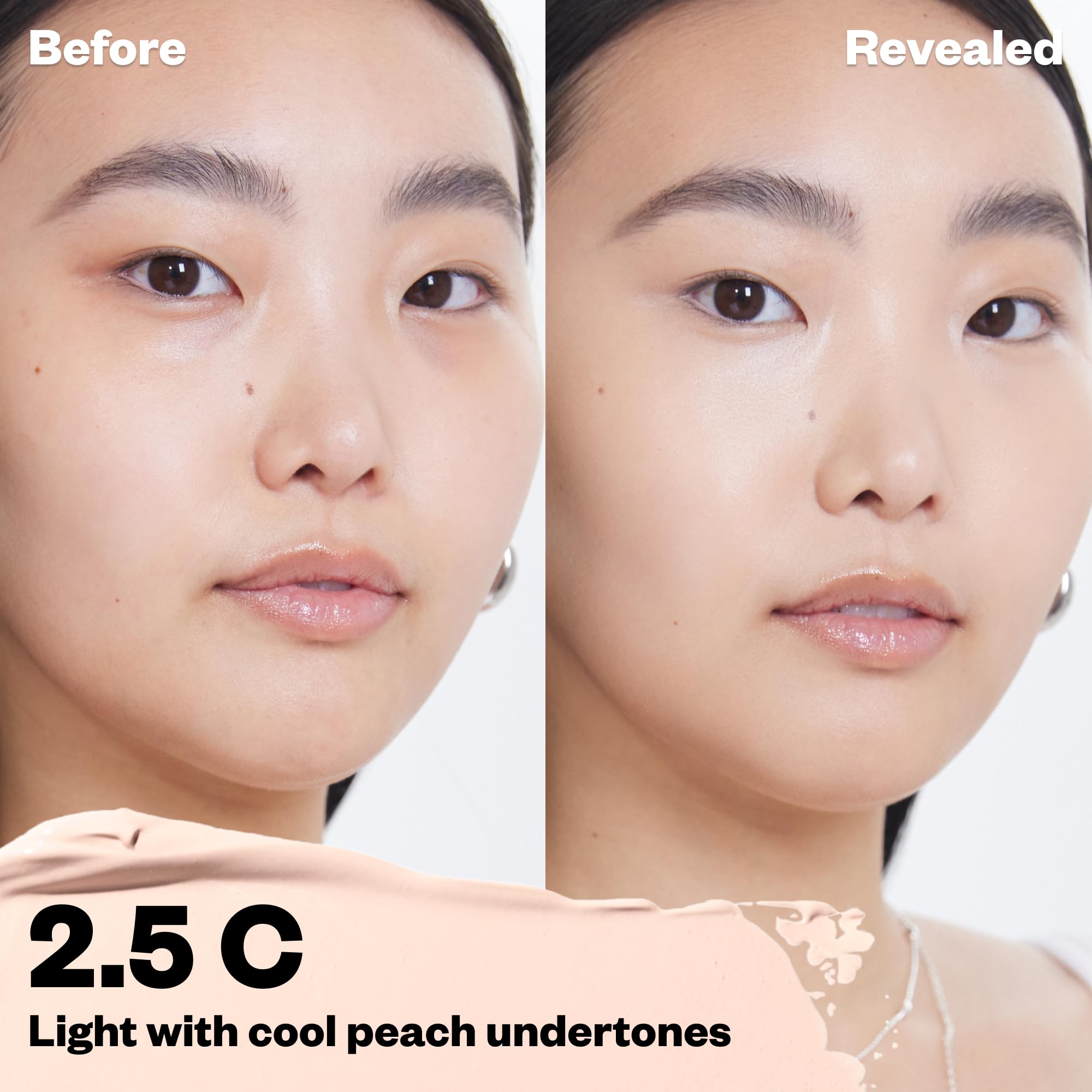 Kosas Revealer Concealer avec acide hyaluronique hydrate sans dessécher.