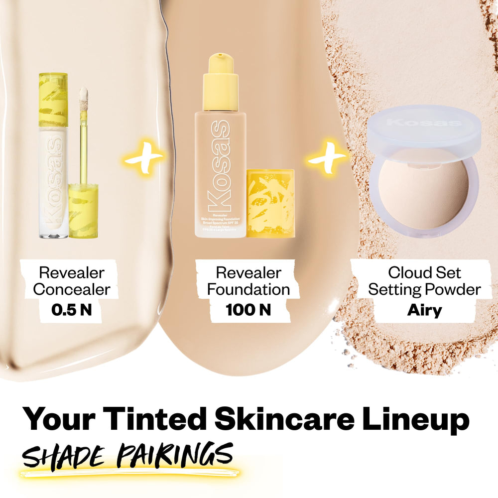 Kosas Revealer Concealer application-quotidienne s'intègre à la routine.