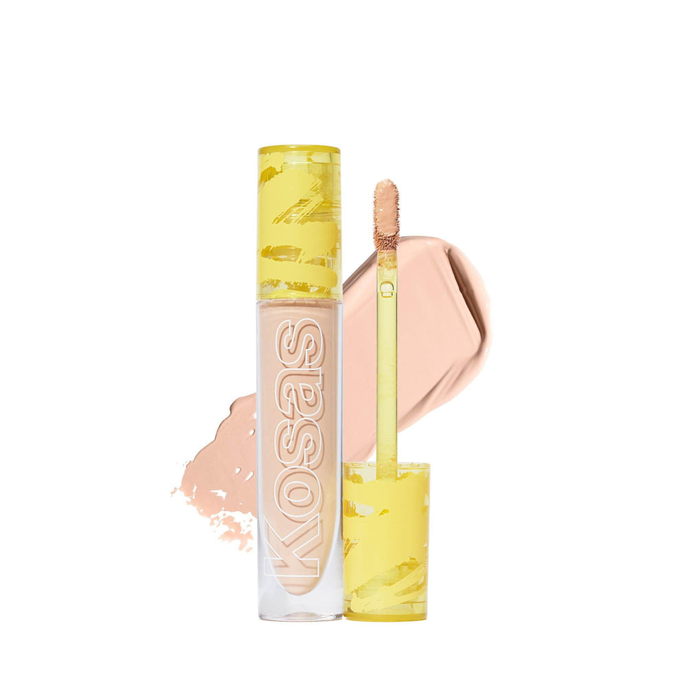 Kosas Revealer Concealer : bouteille révélant hydratation durable et teint frais.