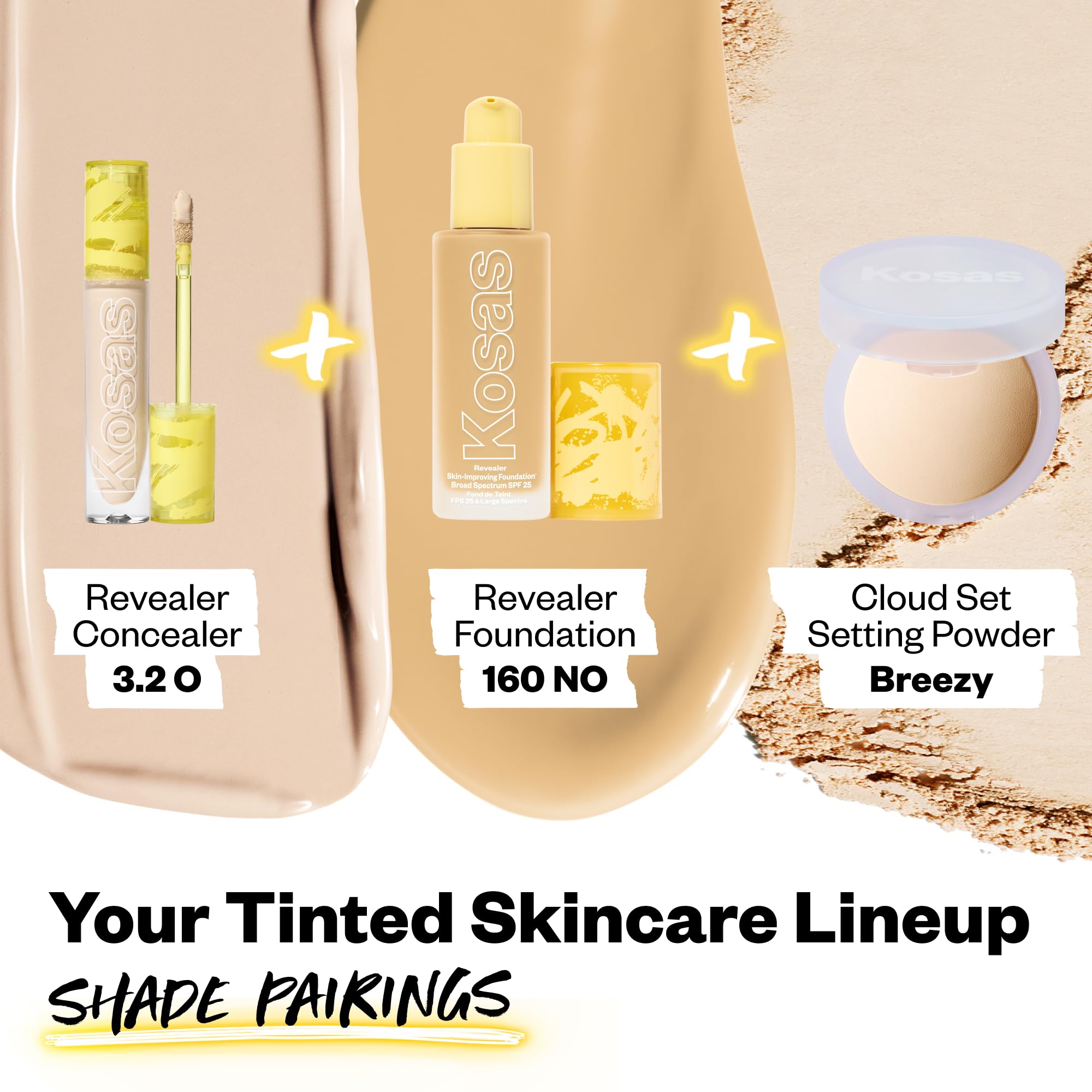Kosas Revealer Concealer, caféine et algues roses pour un éclat revitalisant