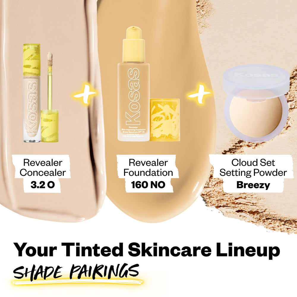 Kosas Revealer Concealer, caféine et algues roses pour un éclat revitalisant