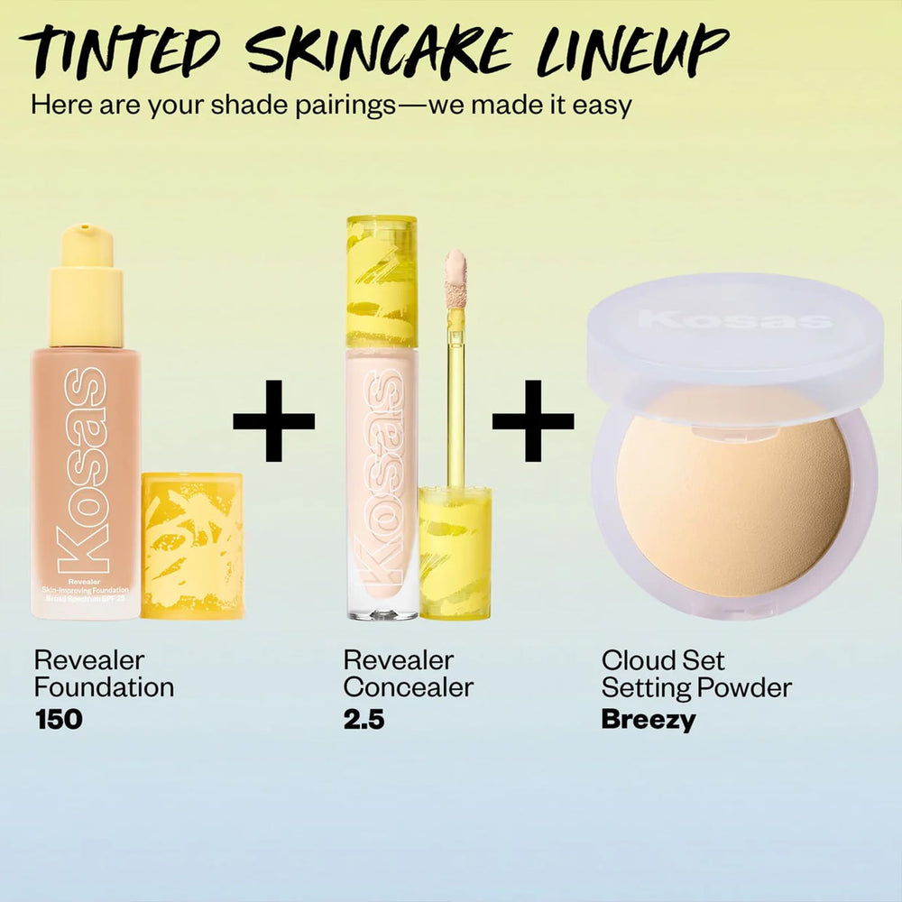 Kosas Revealer, SPF minéral 25 protégeant la peau tout en restant discret.