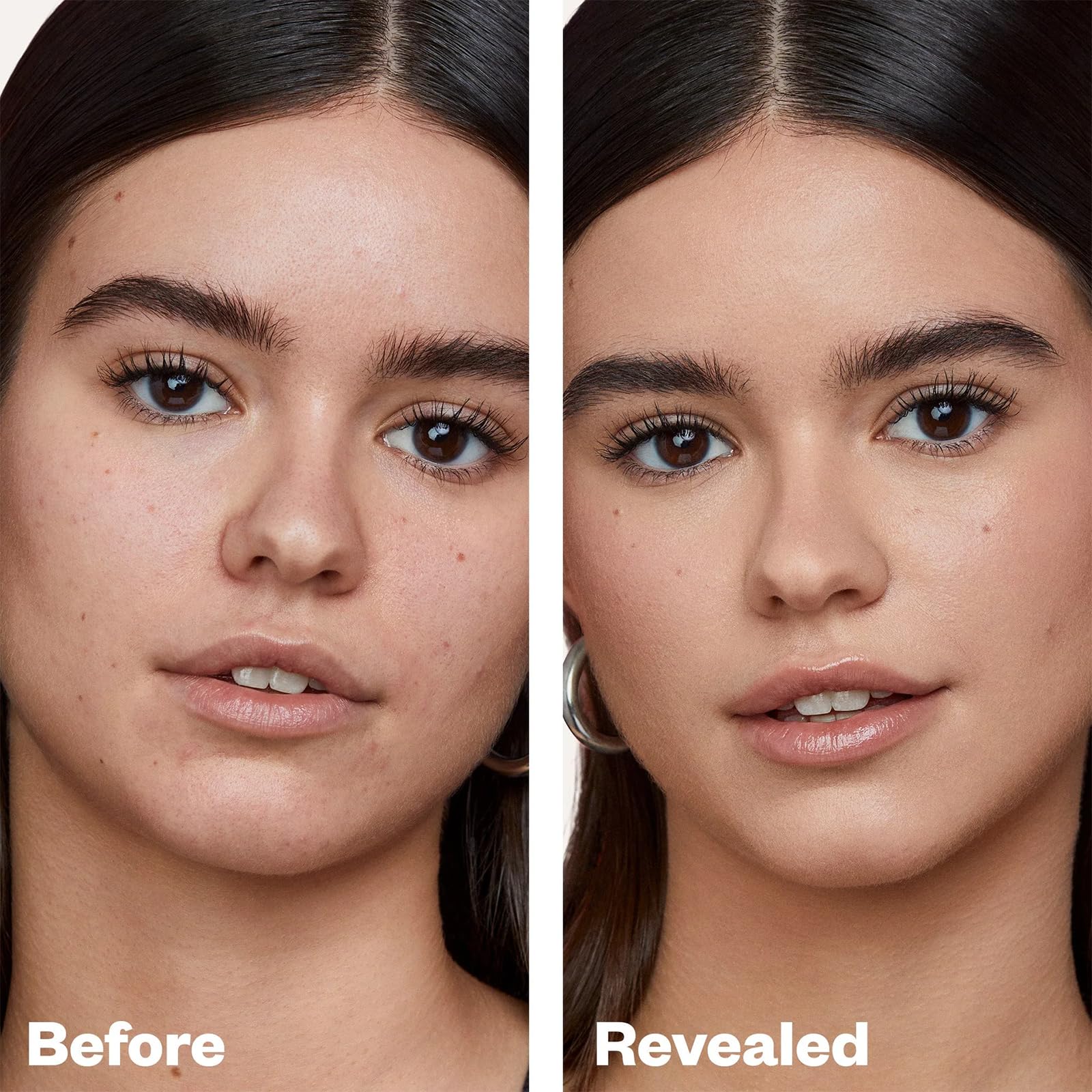 Kosas Revealer teinte claire-frais 180 pour un fini naturel et lumineux.