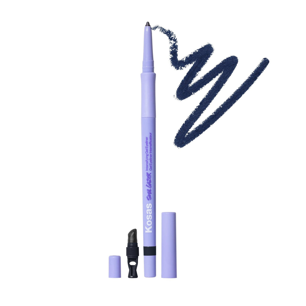 Kosas Soulgazer Eyeliner Enigma – tracé résistant à l'eau pour un regard durable.