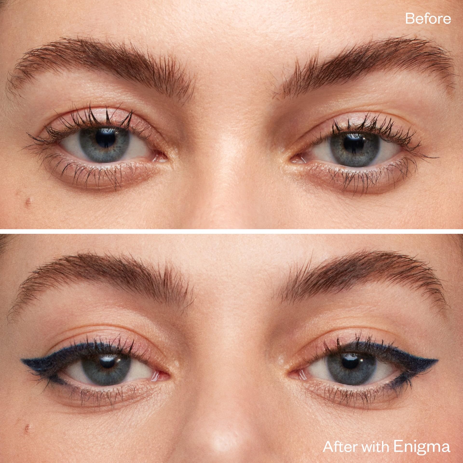 Kosas Soulgazer Eyeliner Enigma – taille-crayon intégré pour des retouches rapides.