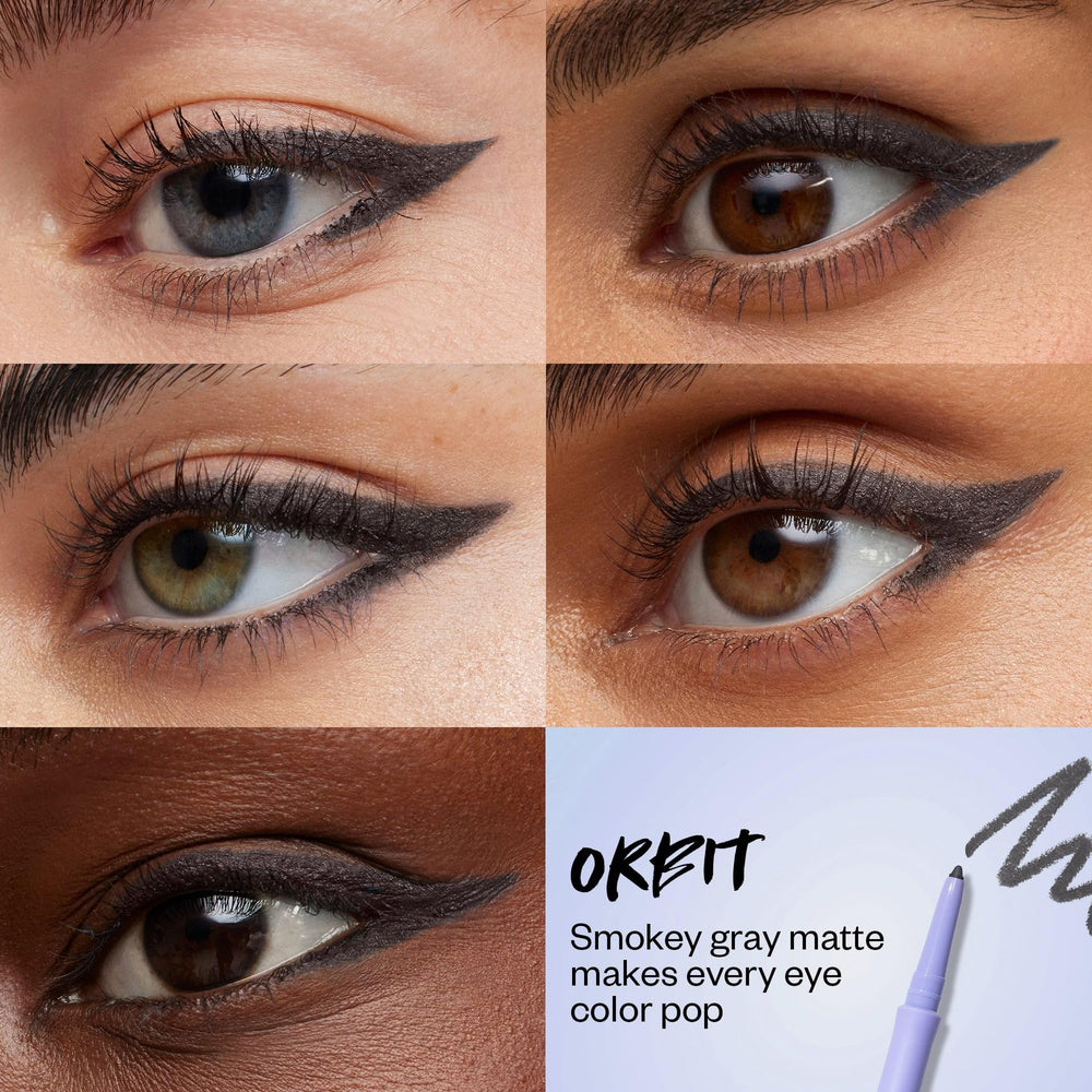 Kosas Soulgazer Gel Eyeliner Orbit infusé acide hyaluronique pour le confort