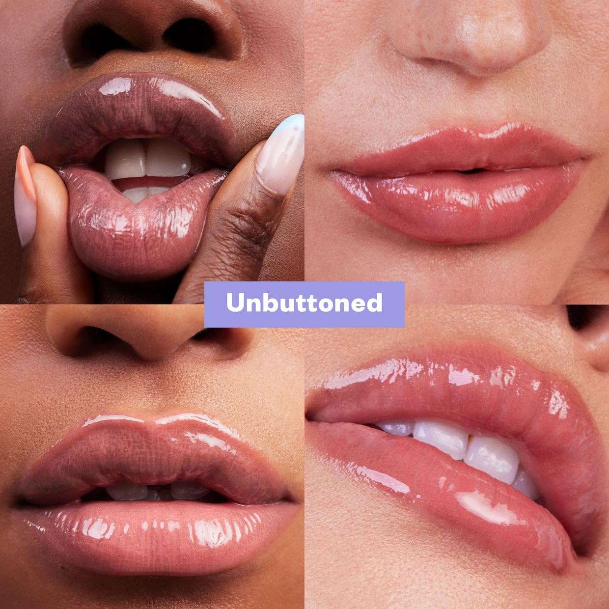 Kosas Wet Lip Oil Gloss lip plump léger visible et effet pulpeux.