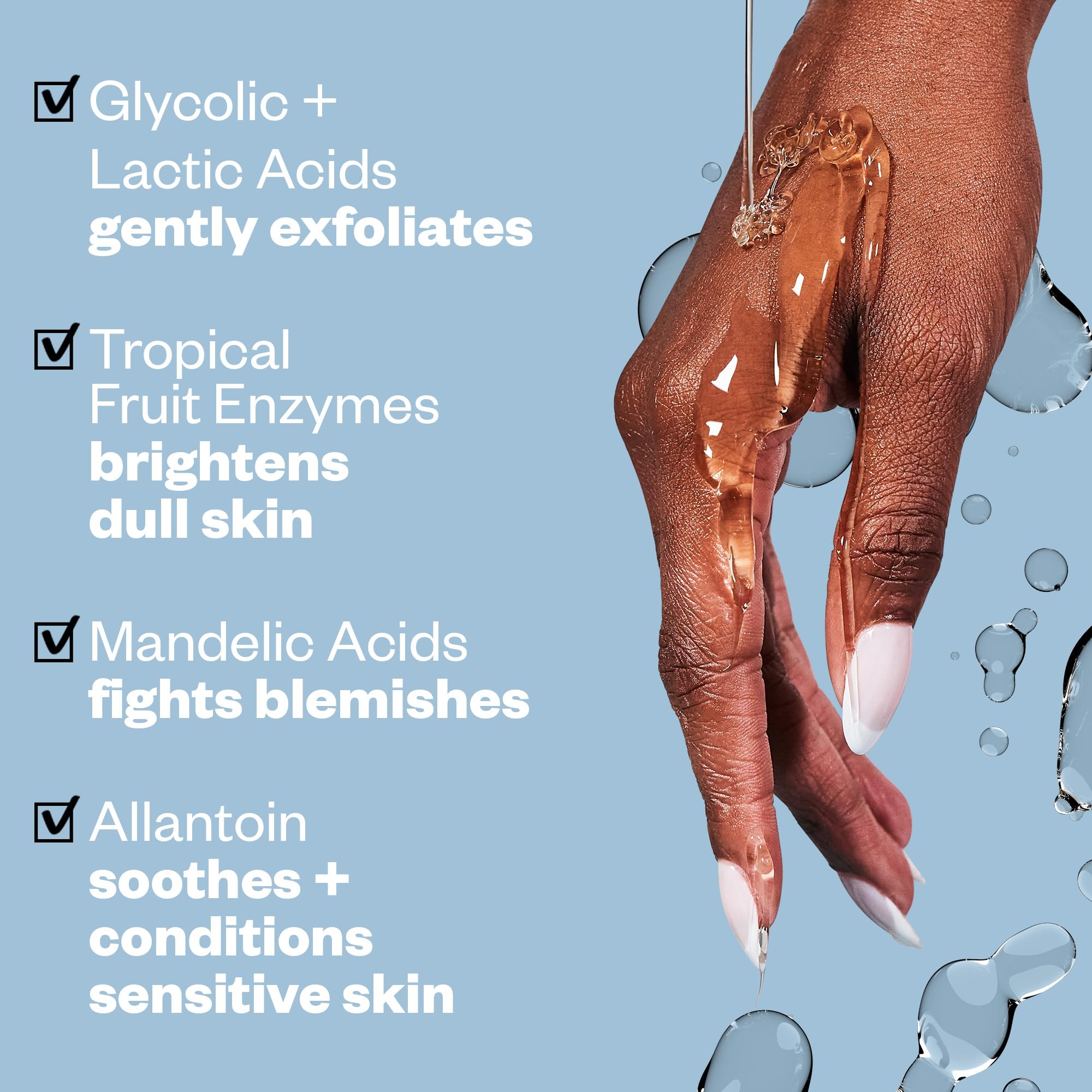 Kosasport enzymes fruits papaye et ananas exfolient en douceur.
