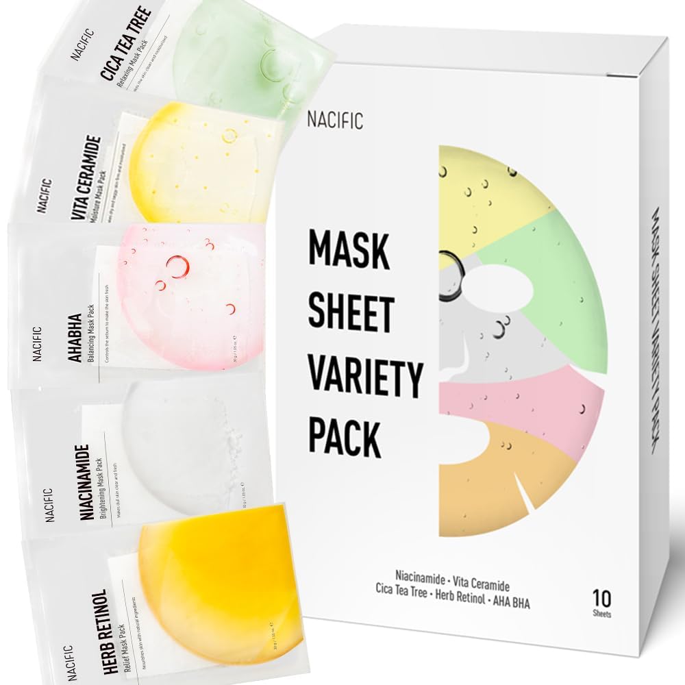 KOSBEAUTY NACIFIC Masque Visage hydratation intense pour peau douce