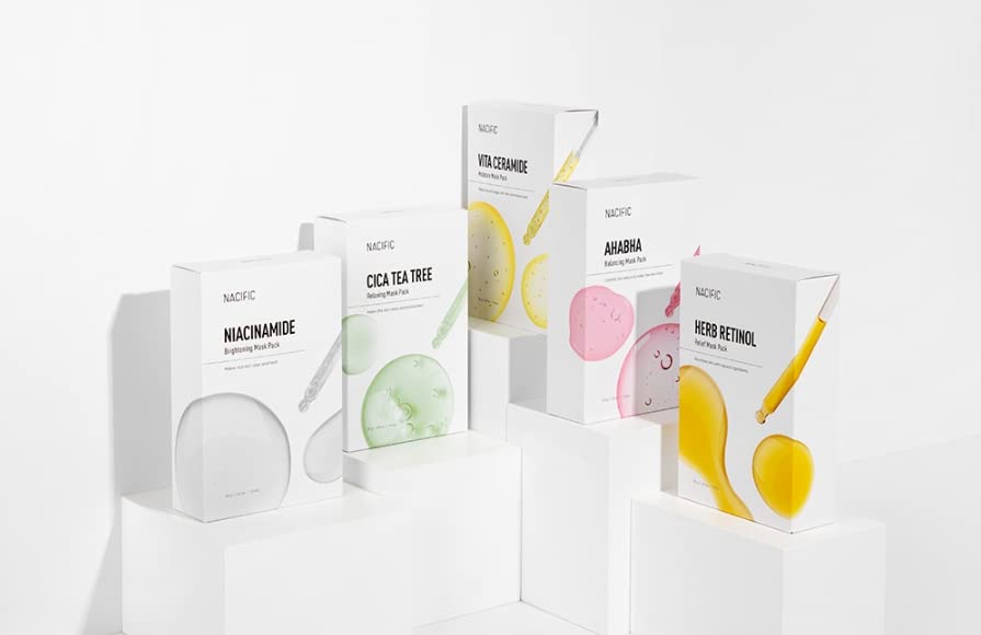 KOSBEAUTY NACIFIC Masque Visage usage facile en routine rapide