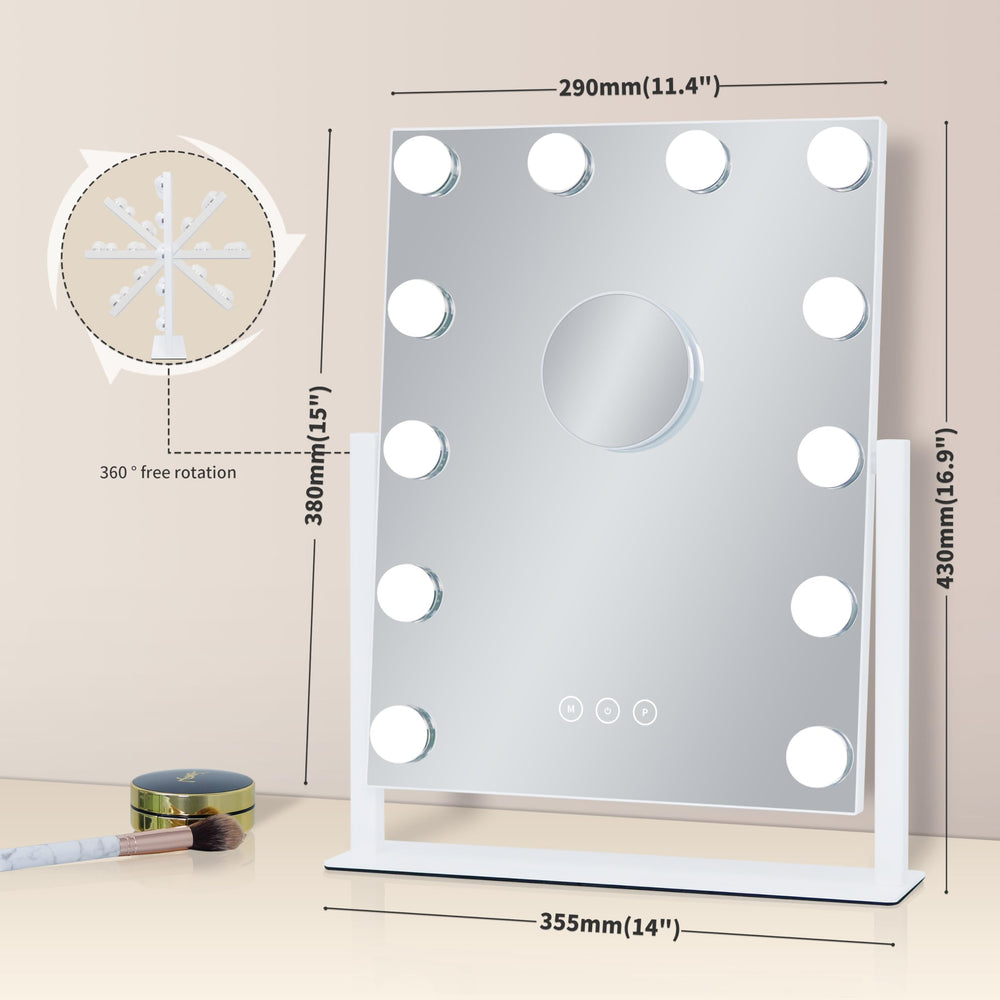 Kotdning miroir vanity controle tactile et mémoire intelligente