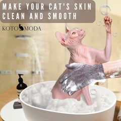 Gants Kotomoda ergonomiques pour bain sans glissement et précision.