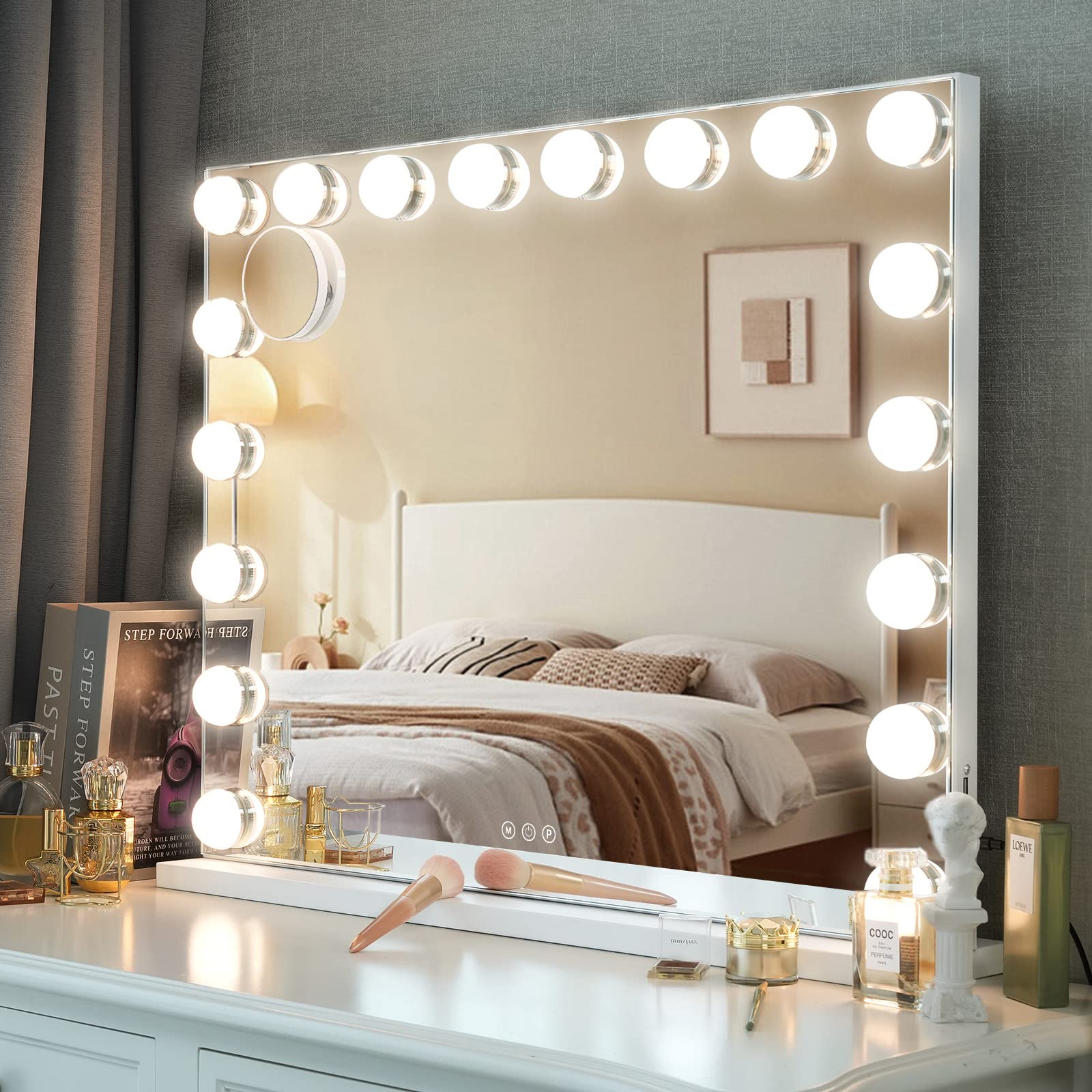 Éclairage LED 18 diodes du miroir Kottova