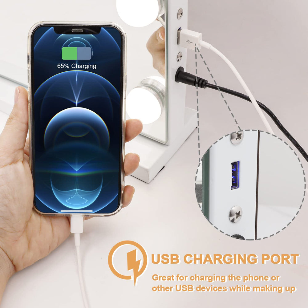 Miroir Kottova avec port USB latéral