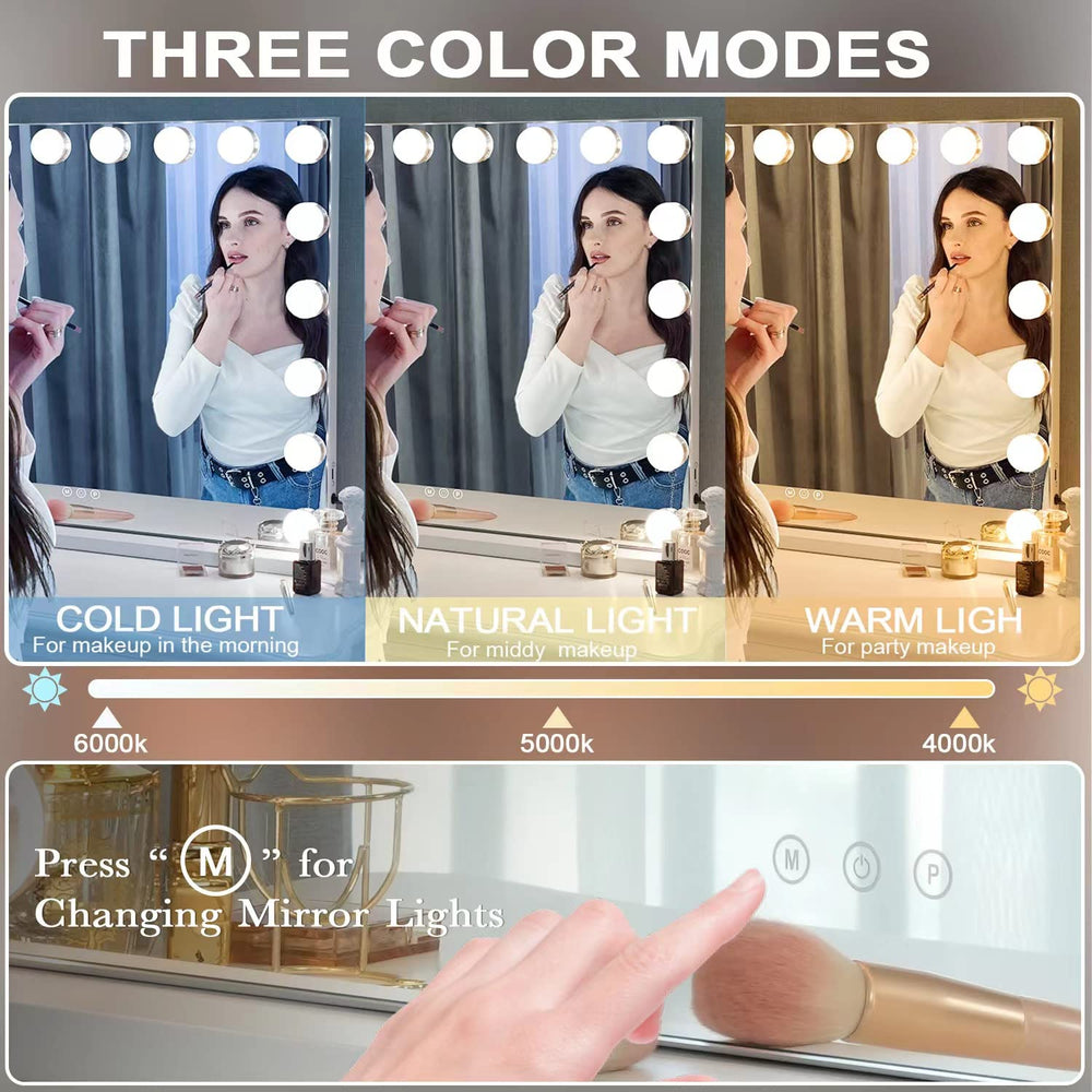 Miroir Kottova vanité avec 3 modes couleur