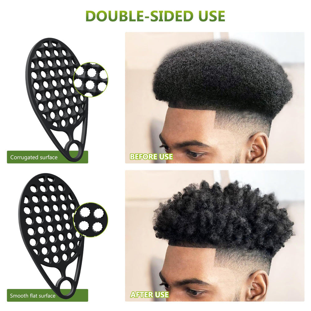 KOUPA brosse pour cheveux afro, adaptée à hommes et femmes