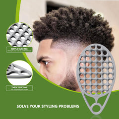 Brosse silicone KOUPA massage en mouvement, expérience salon à domicile.