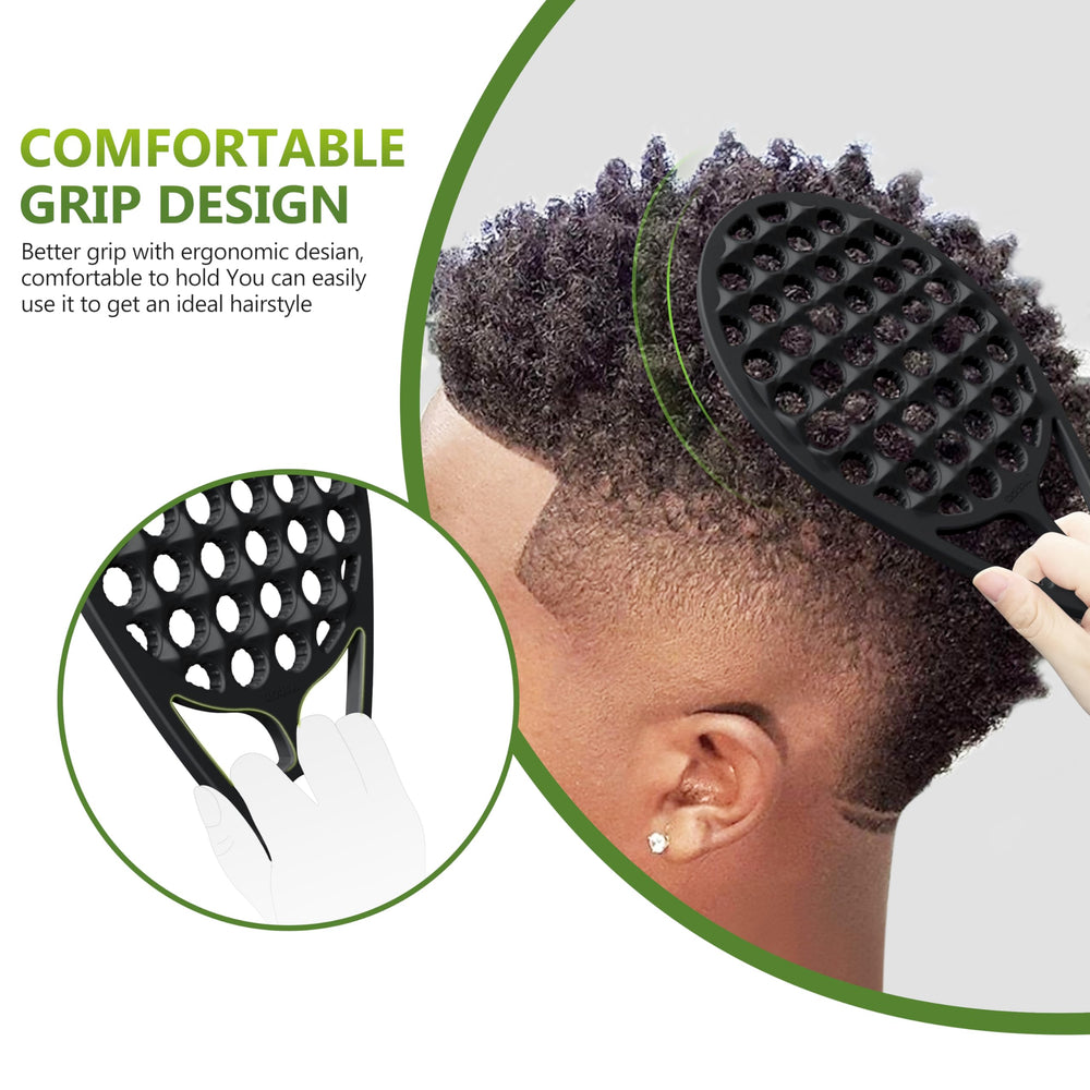KOUPA brosse silicone spirale, surface élevée pour définition naturelle