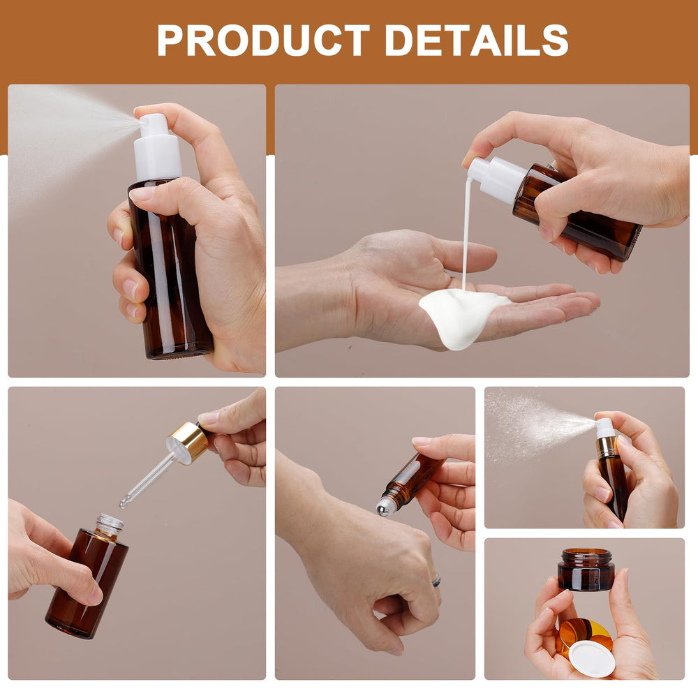 Bouteille spray Kouwich verre 20 ml, format portable pour usages en déplacement.
