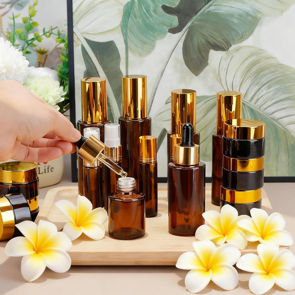 Bouteille roll-on Kouwich verre 10 ml, application précise et portable.